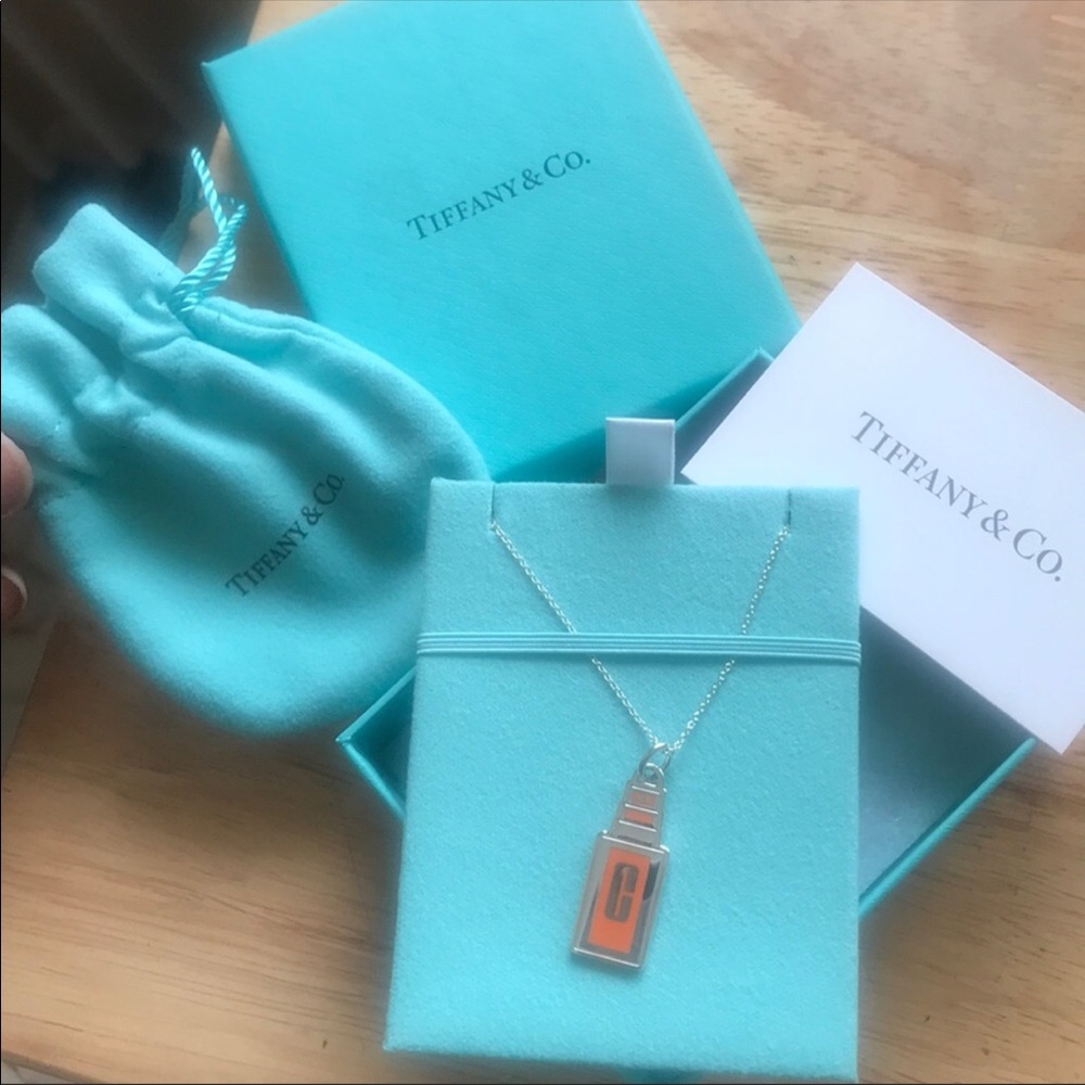 Brand new Tiffany Clinique necklace